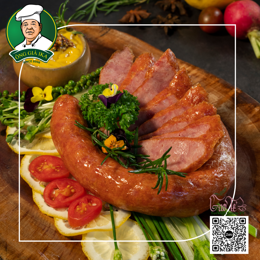 Xúc xích Nướng BBQ